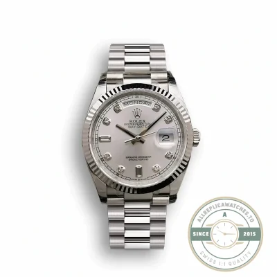 Replica Rolex Day-Date 128238 36mm Mother of Pearl Dial - Swiss Movement Replica Watch