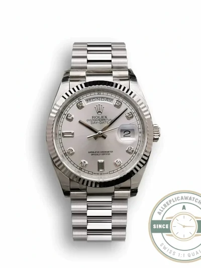 Replica Rolex Day-Date 128238 36mm Mother of Pearl Dial - Swiss Movement Replica Watch
