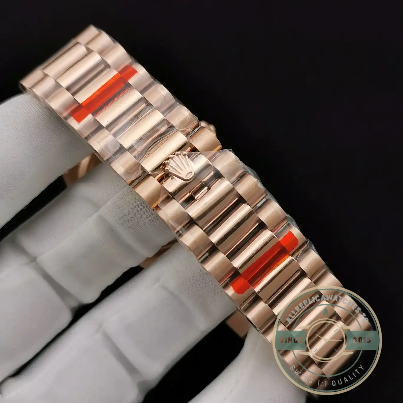 Replica Rolex Day-Date 128238 36mm Mother of Pearl Diamonds Dial - Swiss Movement Replica Watch