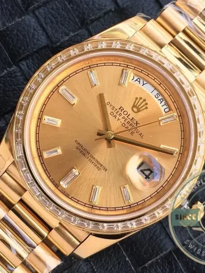 Replica Rolex Day-Date m228238 Gold Dial - High-Grade Replica Watch