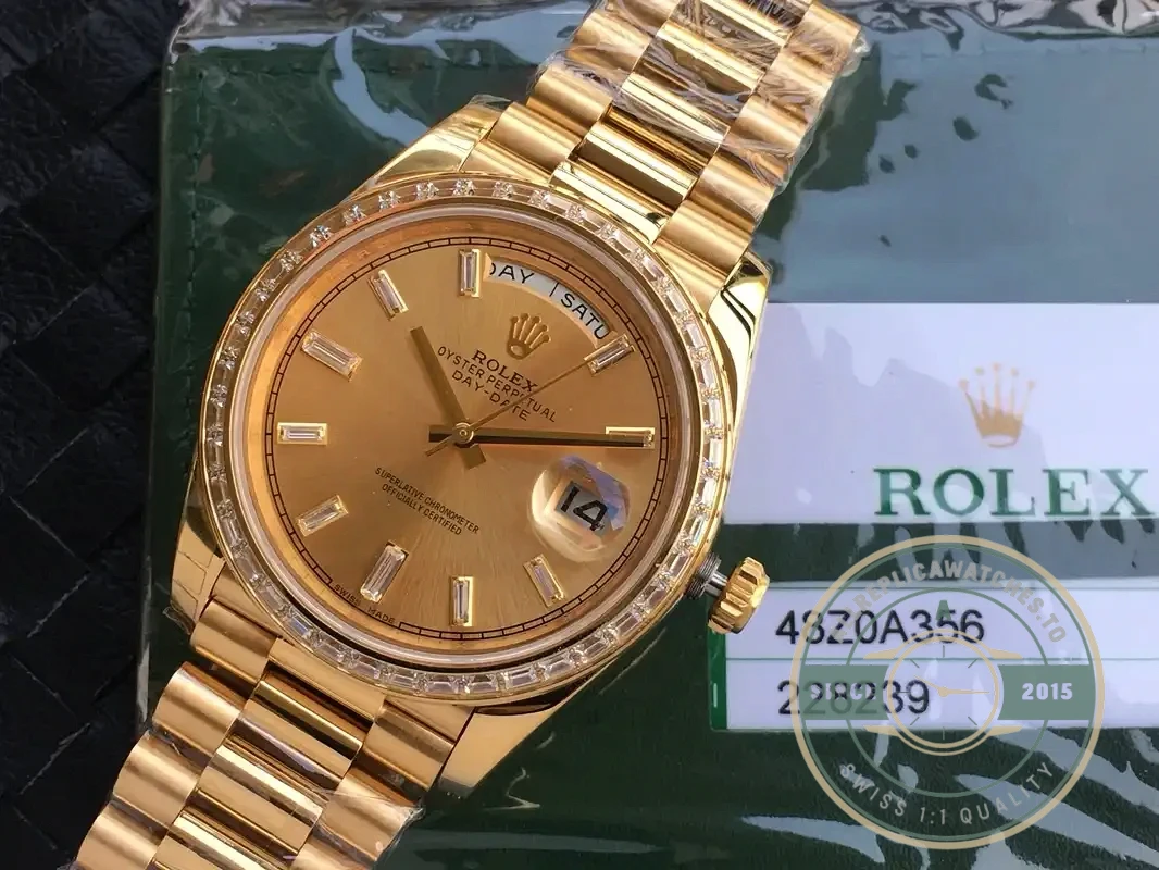 Replica Rolex Day-Date m228238 Gold Dial - Budget Luxury Replica Watch