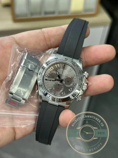 Replica Rolex Daytona 116519 40mm Oysterflex - 1:1 Swiss Replica Watch