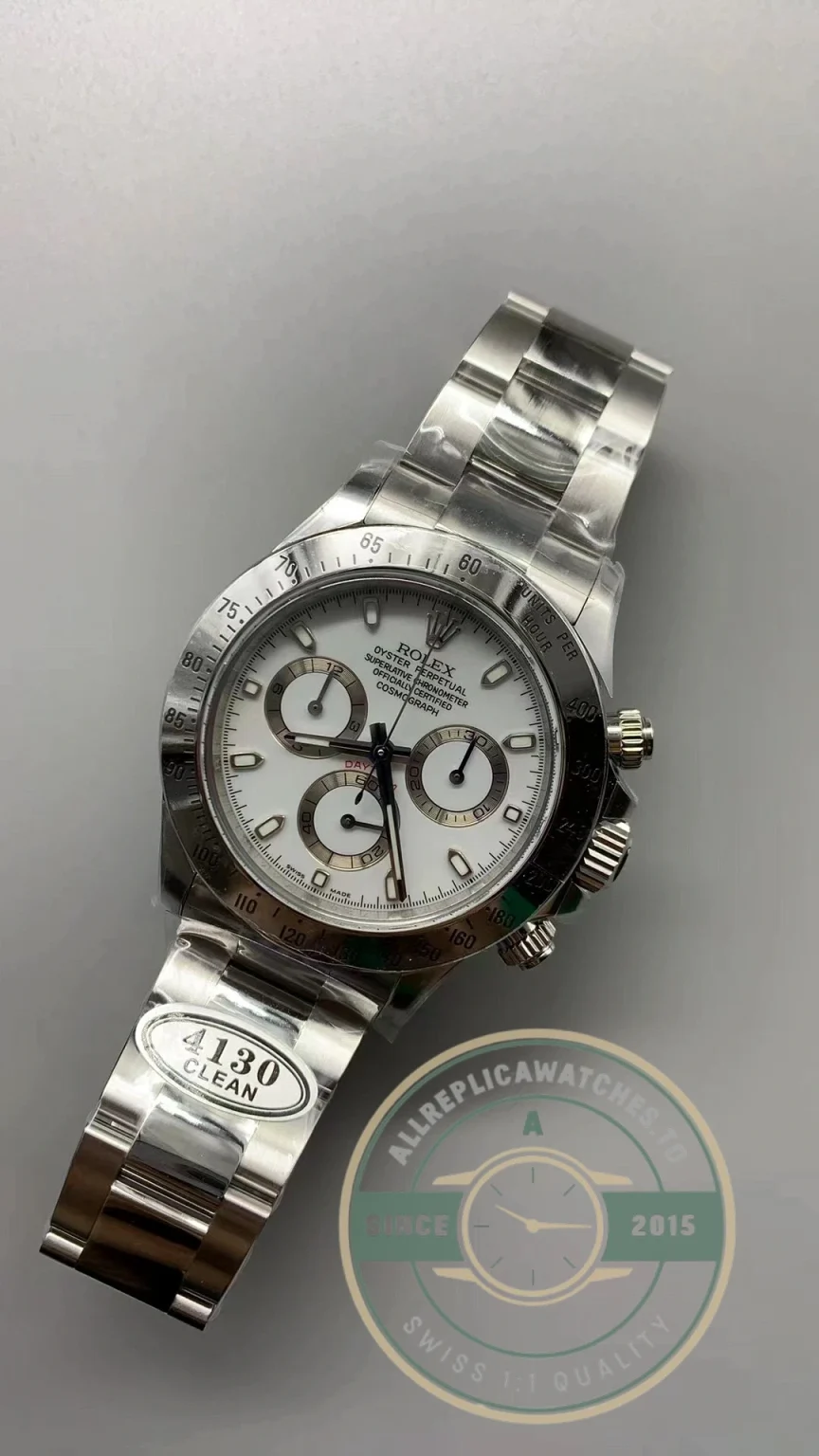 Replica Rolex Daytona 116520-78590 40mm White - Luxury Replica Watch