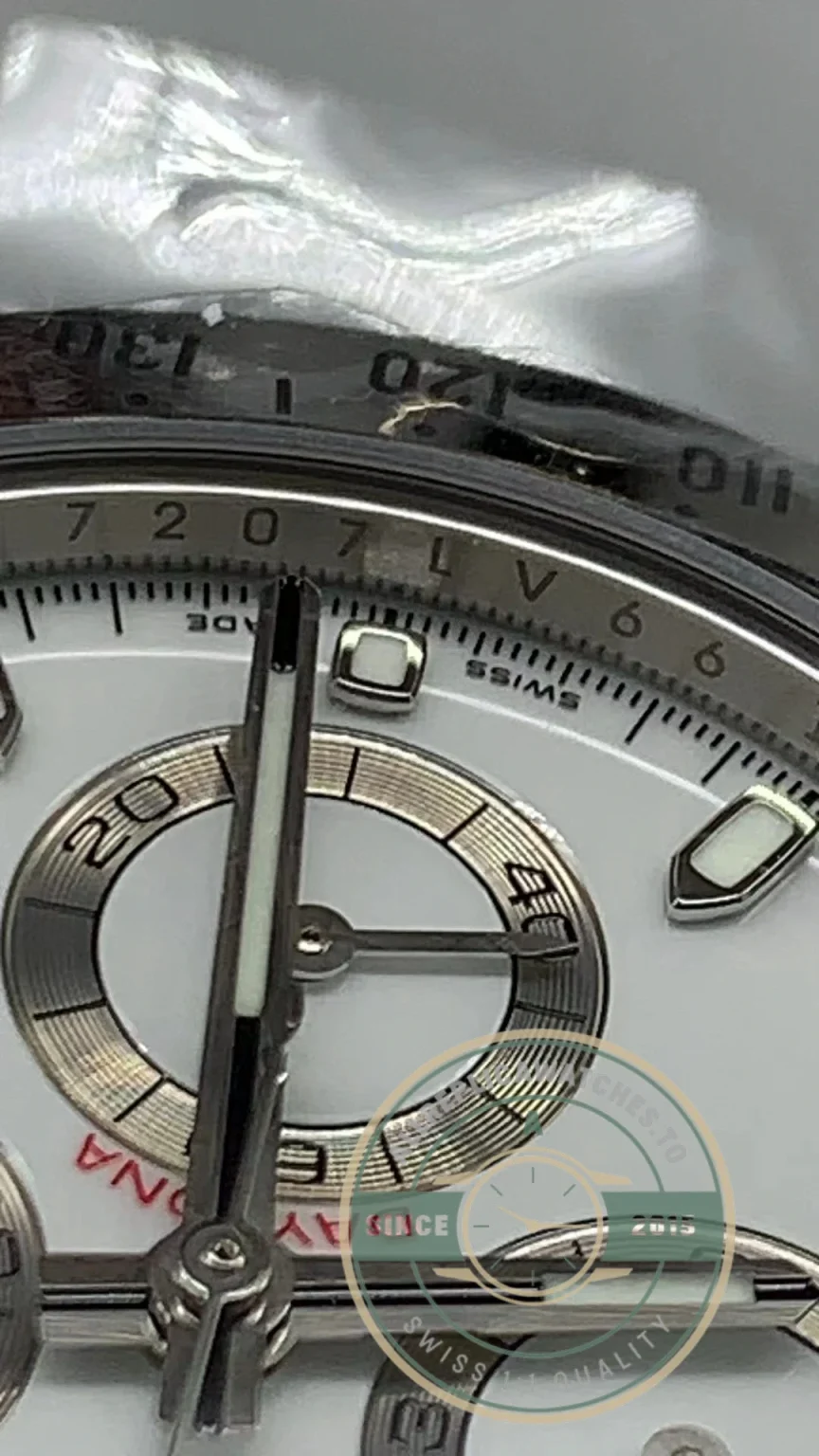 Replica Rolex Daytona 116520-78590 40mm White - High-Grade Replica Watch