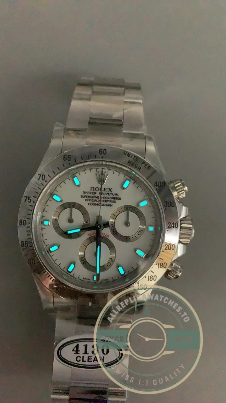 Replica Rolex Daytona 116520-78590 40mm White - Factory Super Clone Watch