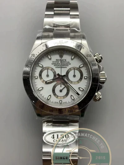Replica Rolex Daytona 116520-78590 40mm White - Luxury Replica Watch