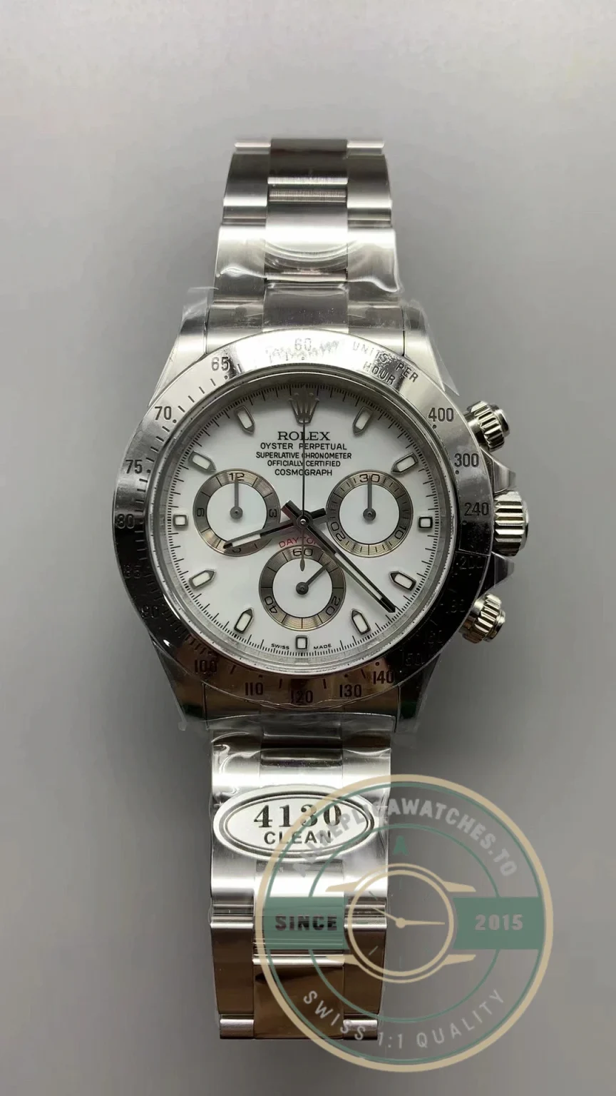 Replica Rolex Daytona 116520-78590 40mm White - Luxury Replica Watch