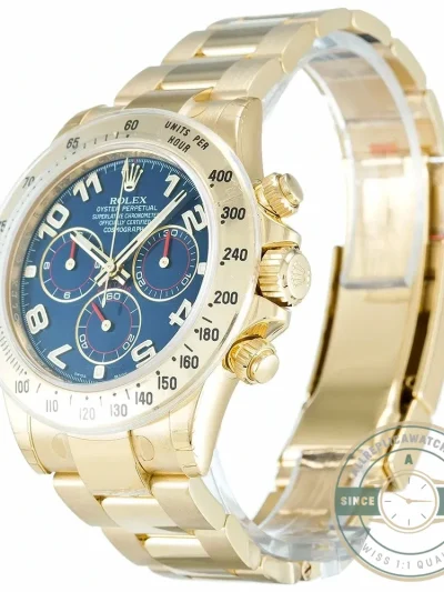 Replica Rolex Daytona 116528 40mm Blue Dial - Factory Super Clone Watch