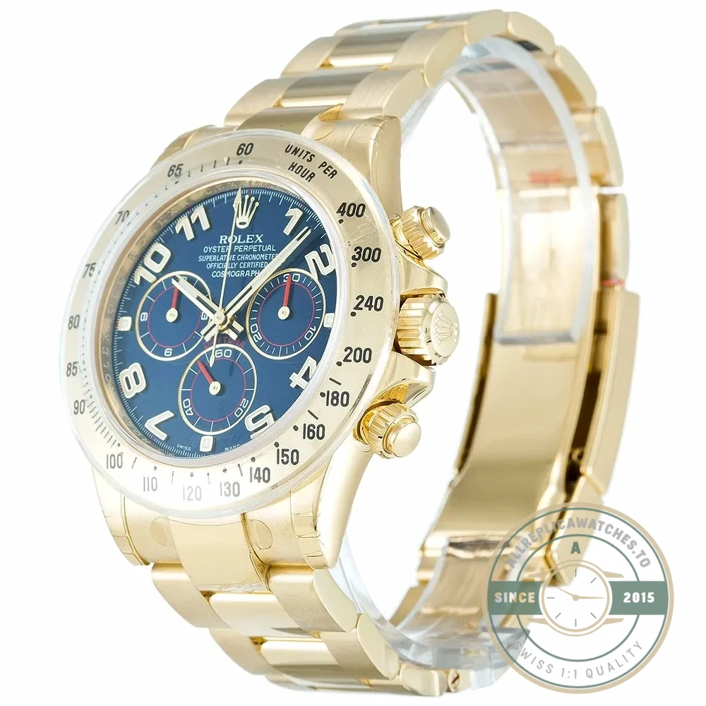 Replica Rolex Daytona 116528 40mm Blue Dial - Factory Super Clone Watch