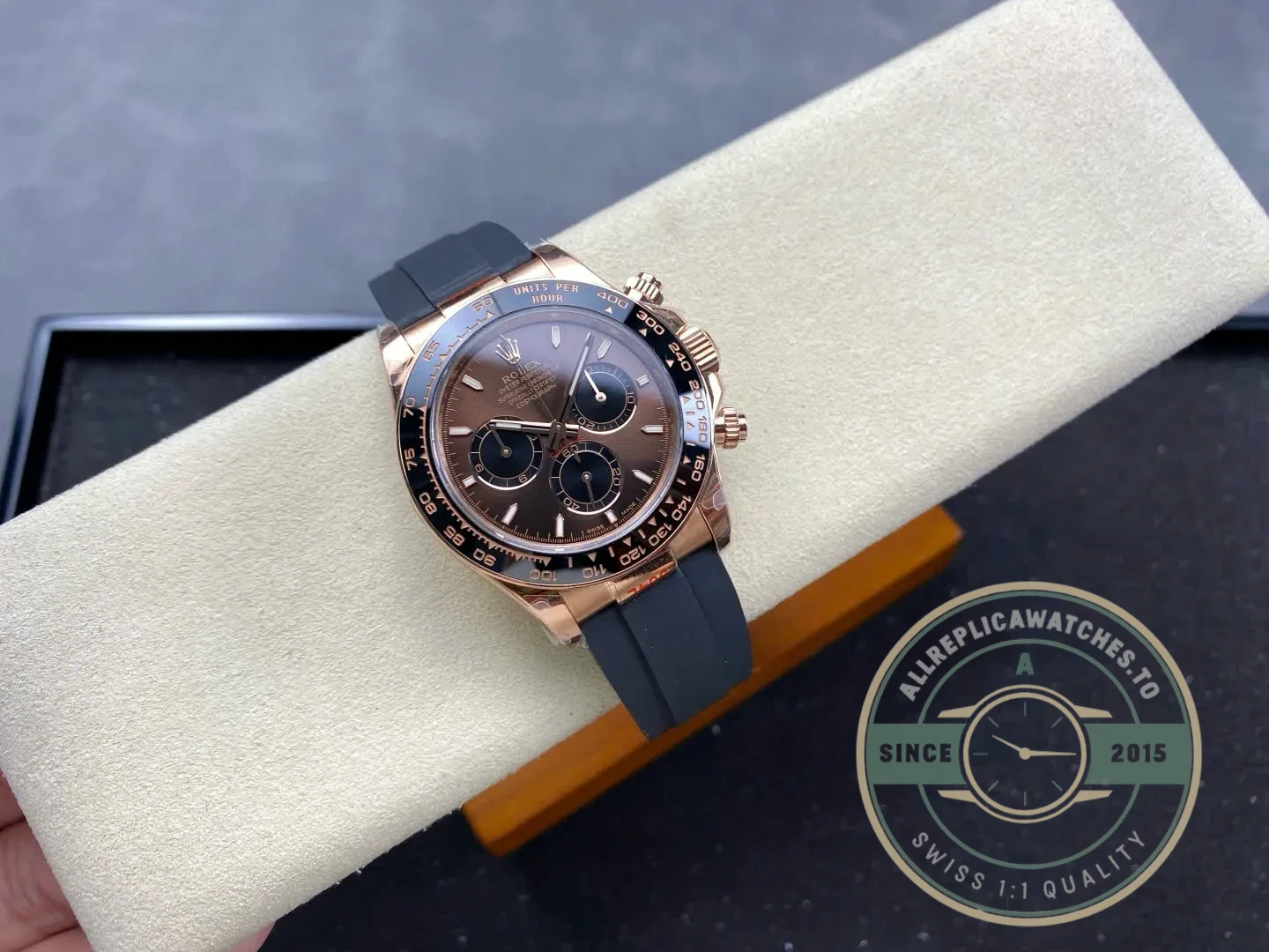 Replica Rolex Daytona 40 mm 126515LN Bright Chocolate Dial - Premium Super Clone Watch