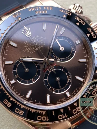 Replica Rolex Daytona 40 mm 126515LN Bright Chocolate Dial - Swiss-Made Clone Watch