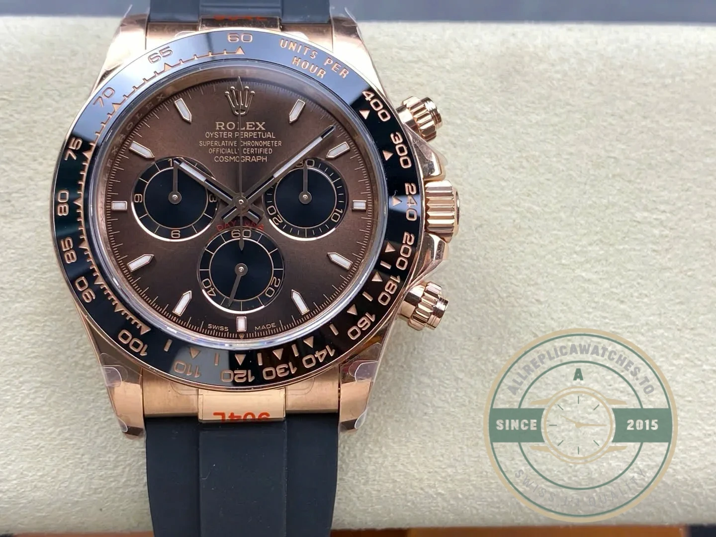 Replica Rolex Daytona 40 mm 126515LN Bright Chocolate Dial - Swiss Movement Replica Watch