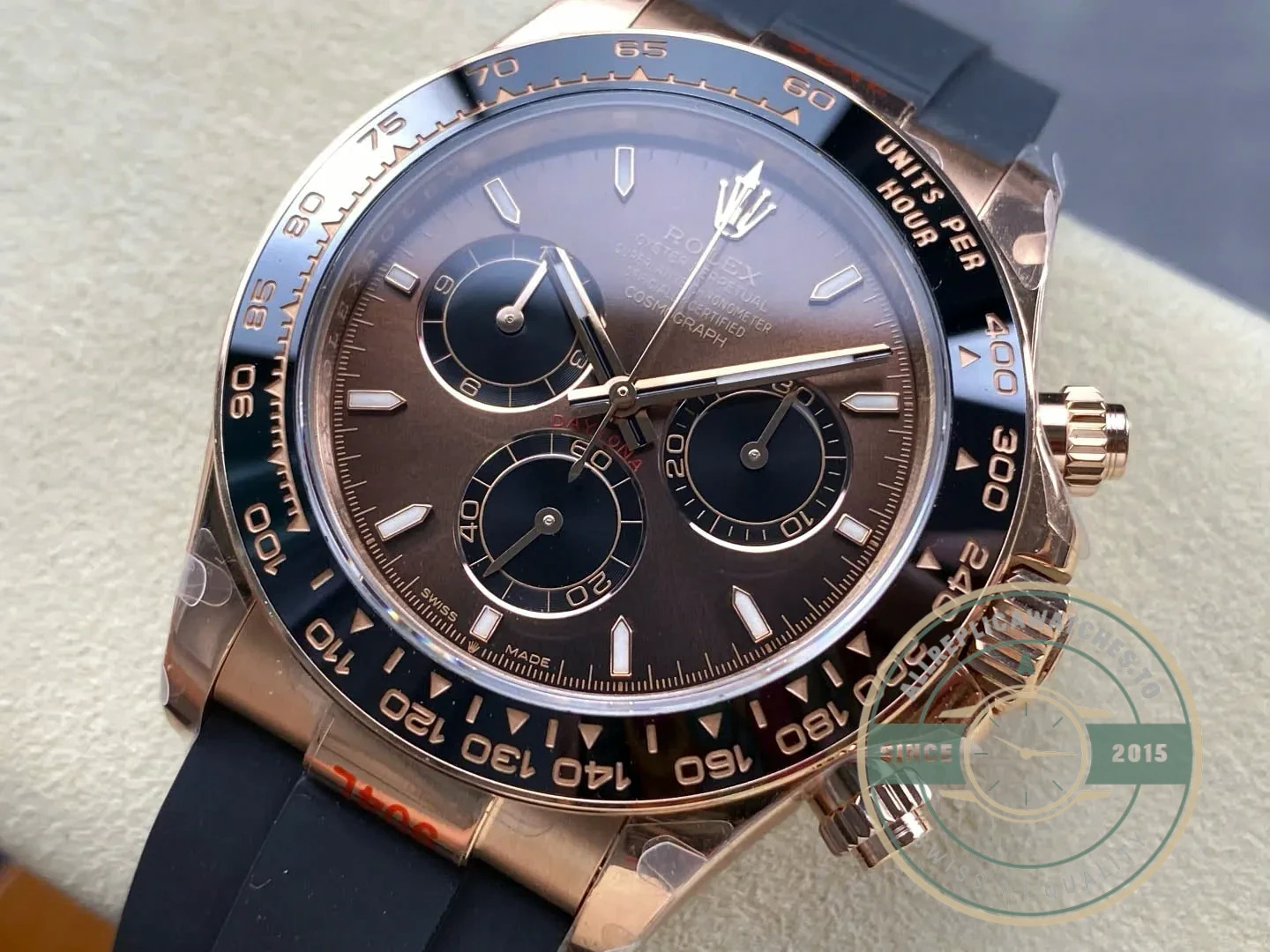 Replica Rolex Daytona 40 mm 126515LN Bright Chocolate Dial - 1:1 Swiss Replica Watch