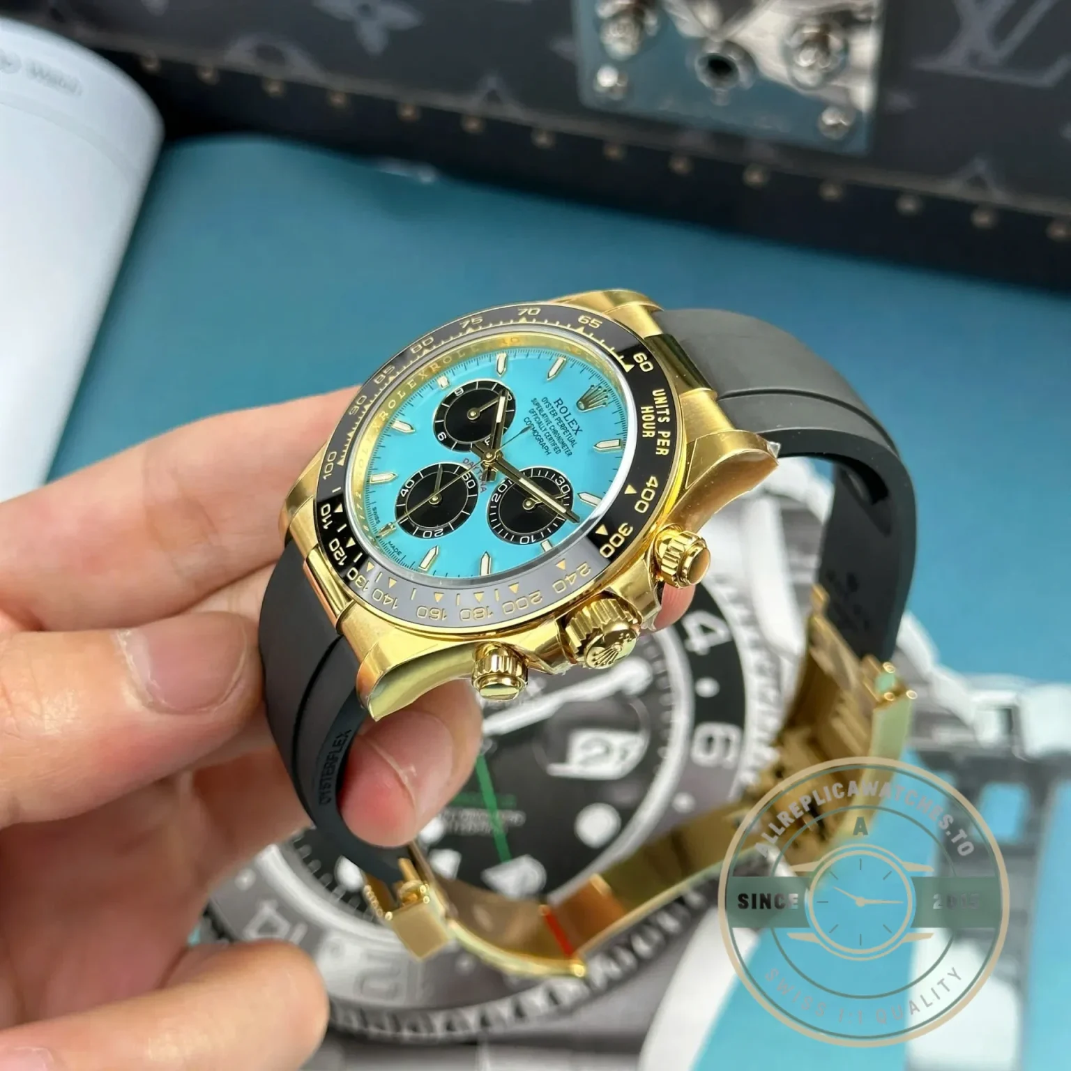 Replica Rolex Daytona 40 mm 126518LN Tiffany Dial - Budget Luxury Replica Watch
