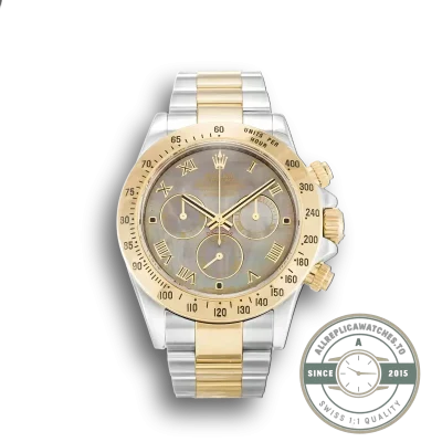 Replica Rolex Daytona 40mm Dial Black Mother of Pearl 116523 - Swiss-Made Clone Watch