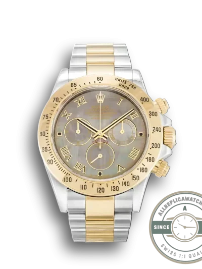 Replica Rolex Daytona 40mm Dial Black Mother of Pearl 116523 - Swiss-Made Clone Watch