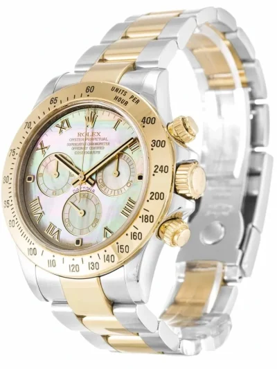 Replica Rolex Daytona 40mm Dial Black Mother of Pearl 116523 - Top-Tier Swiss Replica Watch