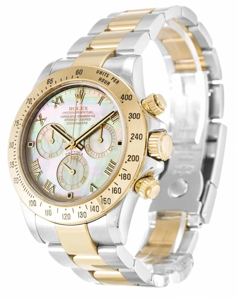 Replica Rolex Daytona 40mm Dial Black Mother of Pearl 116523 - Top-Tier Swiss Replica Watch