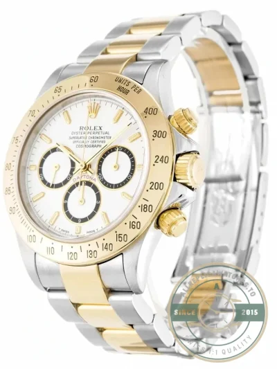 Replica Rolex Daytona 40mm Dial White 16523 - Factory Super Clone Watch