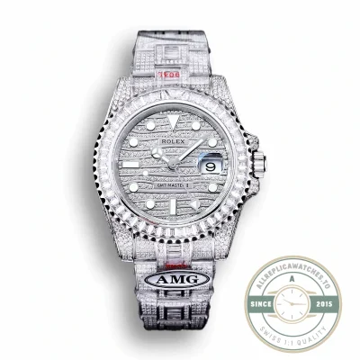 Replica Rolex GMT-Master II 40mm 116769TBR Dial Diamond - High-Grade Replica Watch