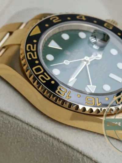 Replica Rolex GMT-Master II 40mm Dial Green 116718GSO - Affordable Super Clone Watch