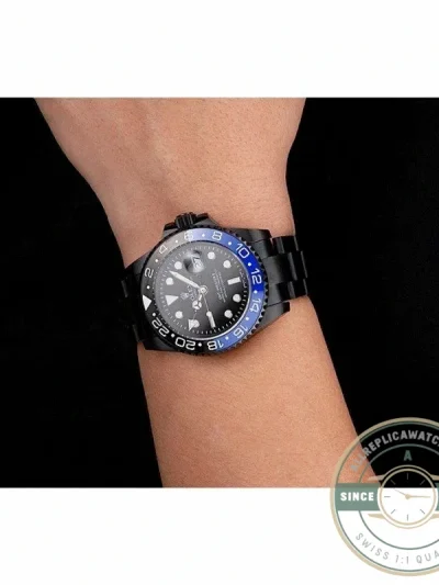 Replica Rolex GMT-Master II 41mm Black Dial PR18239 - High-Grade Replica Watch