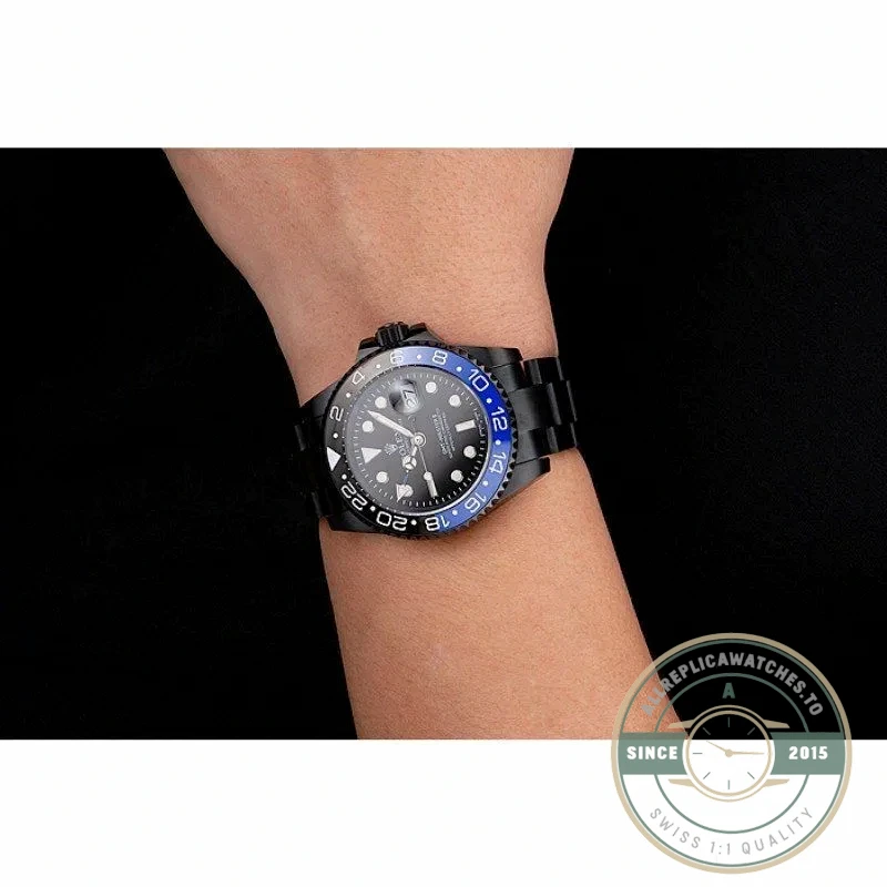 Replica Rolex GMT-Master II 41mm Black Dial PR18239 - High-Grade Replica Watch