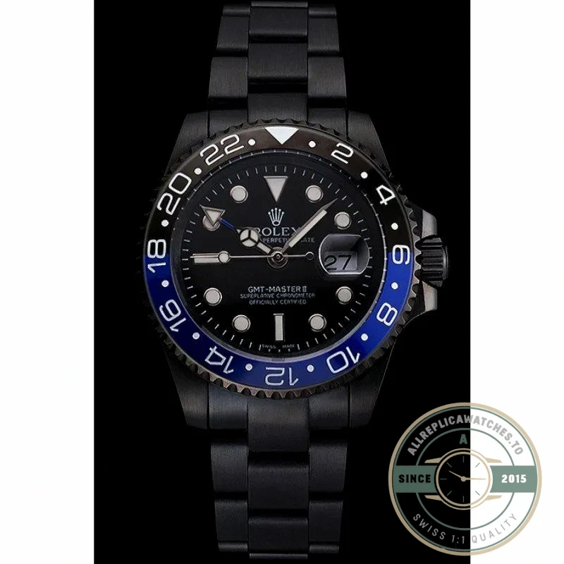 Replica Rolex GMT-Master II 41mm Black Dial PR18239 - 1:1 Swiss Replica Watch