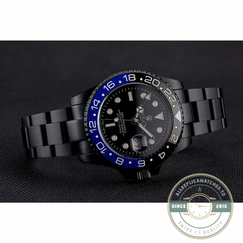 Replica Rolex GMT-Master II 41mm Black Dial PR18239 - Affordable Luxury Replica Timepiece