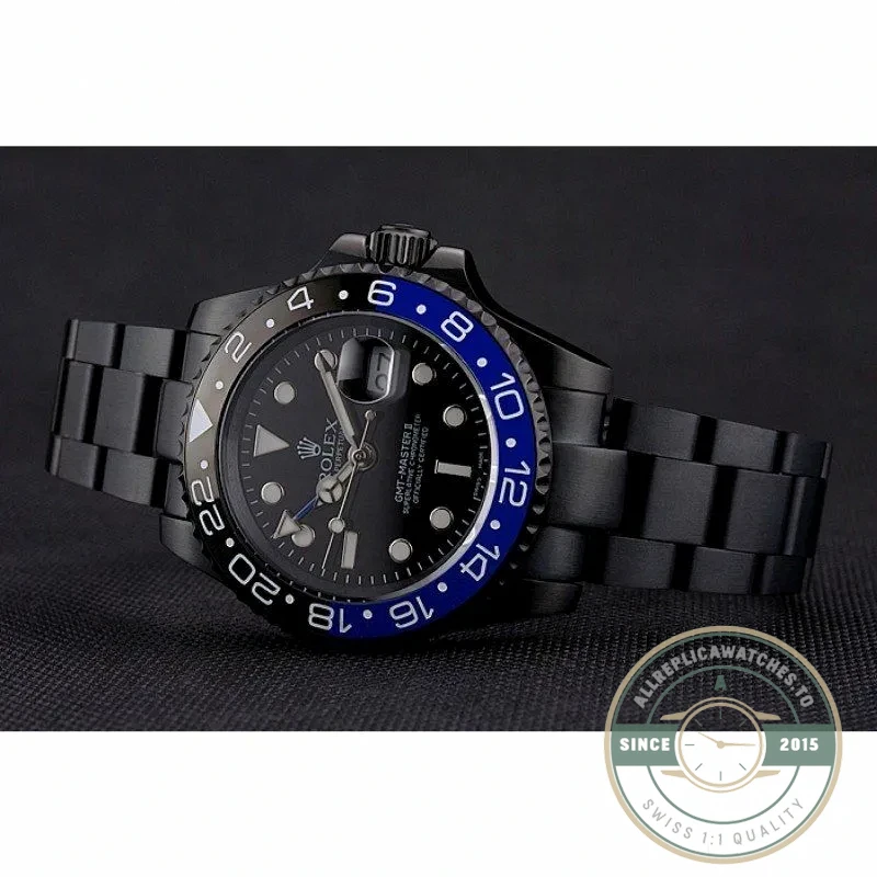 Replica Rolex GMT-Master II 41mm Black Dial PR18239 - Luxury Replica Watch