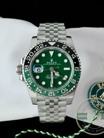 Replica Rolex GMT-Master II Jubilee “Absinthe” 40mm 126729VTNR - Factory Super Clone Watch