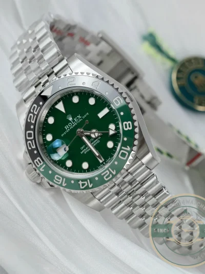 Replica Rolex GMT-Master II Jubilee “Absinthe” 40mm 126729VTNR - Affordable Super Clone Watch