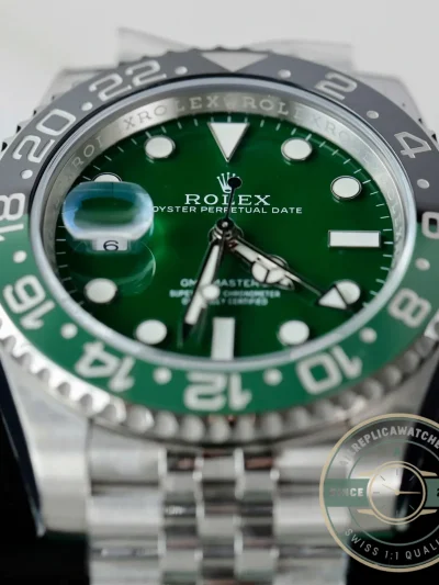 Replica Rolex GMT-Master II Jubilee “Absinthe” 40mm 126729VTNR - Factory Super Clone Watch