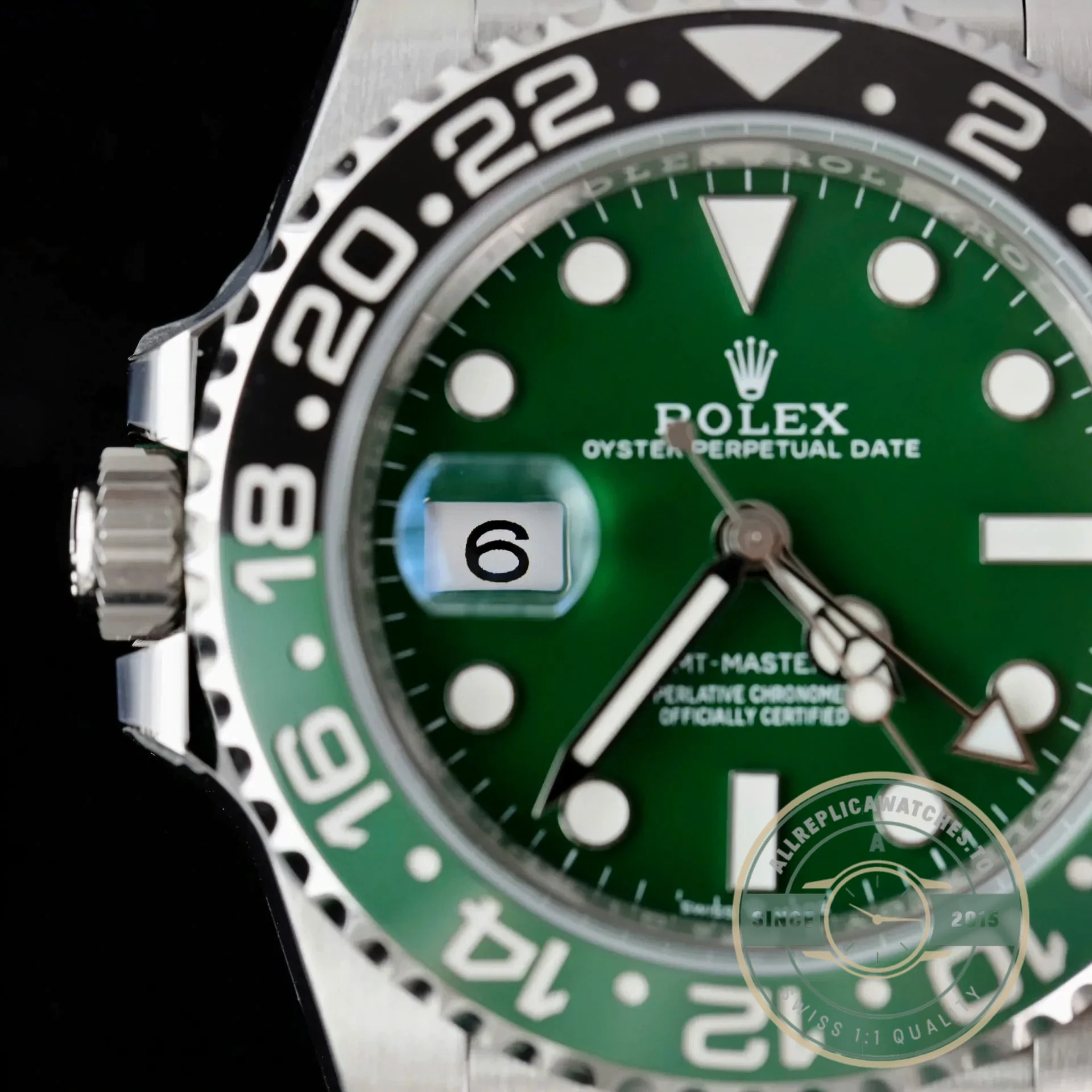 Replica Rolex GMT-Master II Jubilee “Absinthe” 40mm 126729VTNR - Affordable Luxury Replica Timepiece