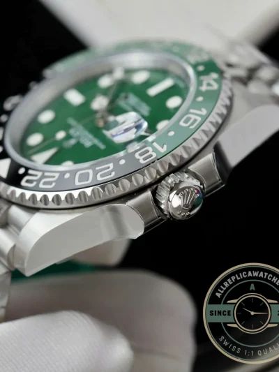 Replica Rolex GMT-Master II Jubilee “Absinthe” 40mm 126729VTNR - Swiss-Made Clone Watch
