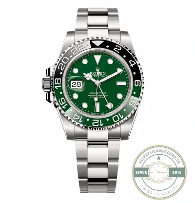Replica Rolex GMT-Master II Oyster “Absinthe” 40mm 126729VTNR - Top-Tier Swiss Replica Watch