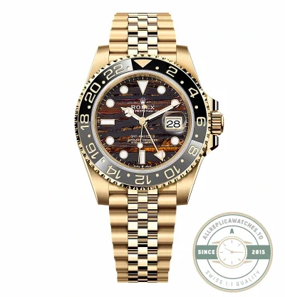 Replica Rolex GMT-Master II Tiger Iron Dial 40mm 126718GRNR - Swiss Movement Replica Watch