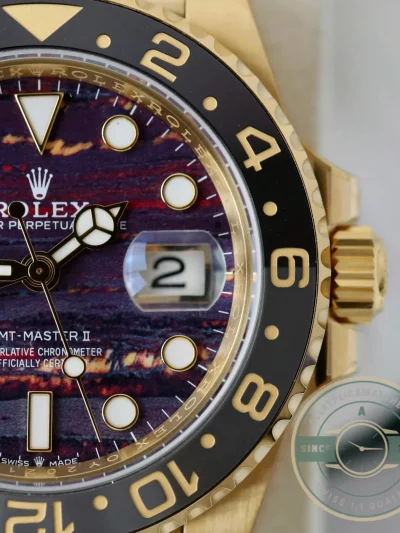 Replica Rolex GMT-Master II Tiger Iron Dial 40mm 126718GRNR - Premium Super Clone Watch