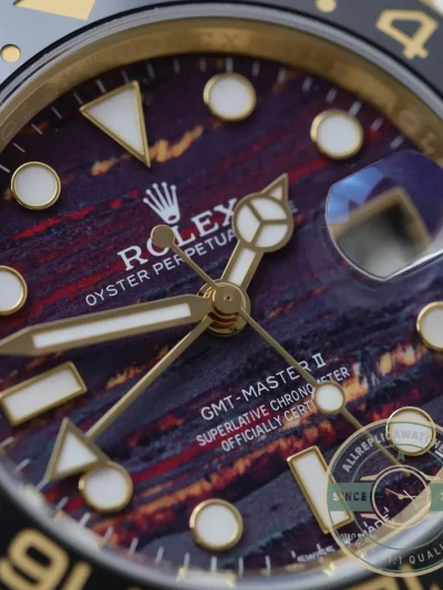 Replica Rolex GMT-Master II Tiger Iron Dial 40mm 126718GRNR - Best Quality Replica Watch