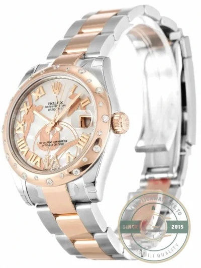 Replica Rolex Lady-Datejust 178341 31mm White Floral Dial - Top-Tier Swiss Replica Watch