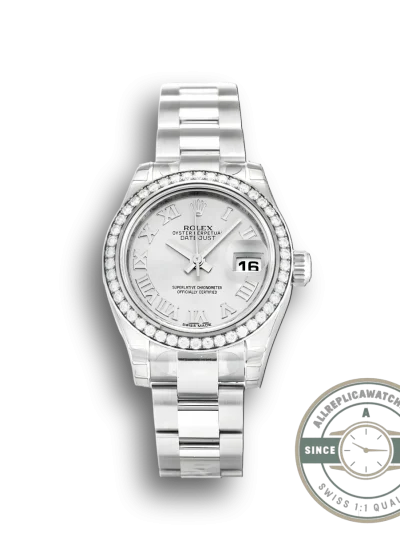 Replica Rolex Lady-Datejust 179384 26mm Silver Dial - Best Quality Replica Watch
