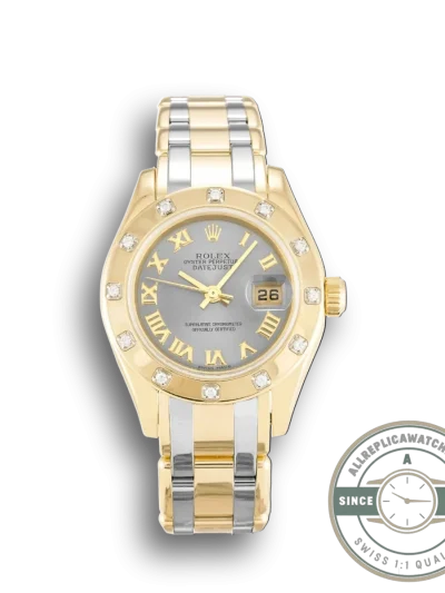Replica Rolex Pearlmaster 28mm Dial Rhodium 80318 - Affordable Luxury Replica Timepiece