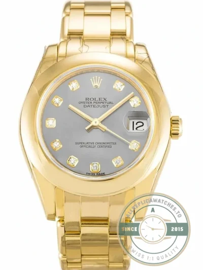 Replica Rolex Pearlmaster 31mm Dial Silver 81208 - Swiss-Made Clone Watch