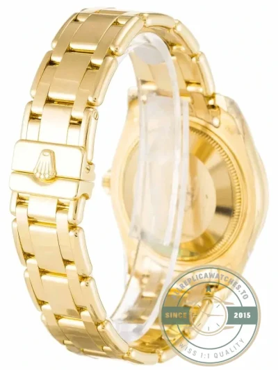 Replica Rolex Pearlmaster 31mm Dial Silver 81208 - Budget Luxury Replica Watch