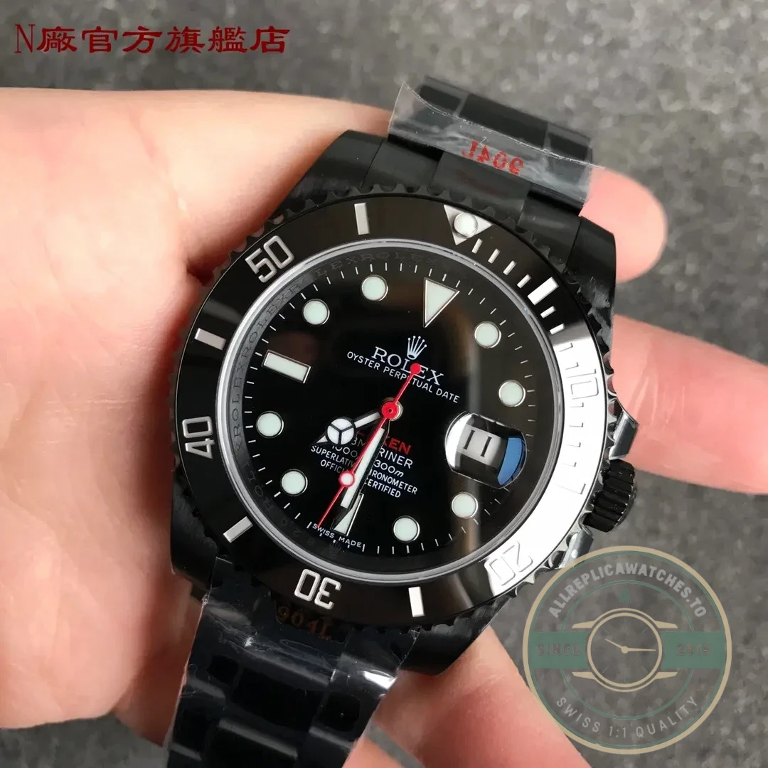 Replica Rolex Submariner BLAKEN 116610 v.9 Black Dial - Best Quality Replica Watch