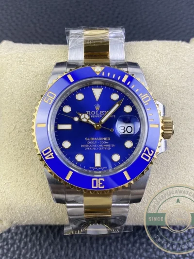 Replica Rolex Submariner series 116613LB-0005 40mm - Factory Super Clone Watch