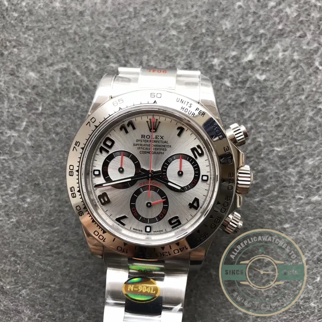 Replica Rolex Super Universe Chronograph Daytona 116500 Dial Silver - 1:1 Swiss Replica Watch