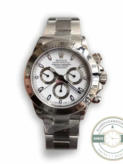 Replica Rolex Super Universe Chronograph Daytona 116500 Dial White - Factory Super Clone Watch