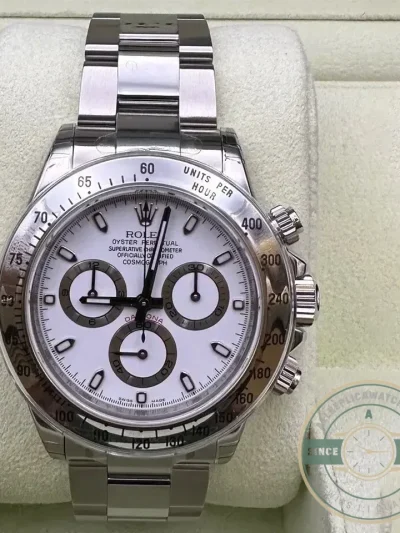 Replica Rolex Super Universe Chronograph Daytona 116500 Dial White - Budget Luxury Replica Watch