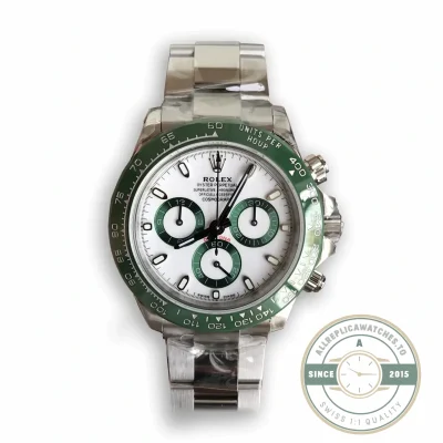 Replica Rolex Super Universe Chronograph Daytona 116500 Green Bezel - Top-Tier Swiss Replica Watch